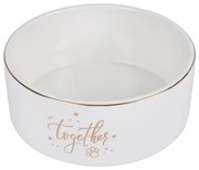 Keramická miska pre psa ø 16 cm – Love Story