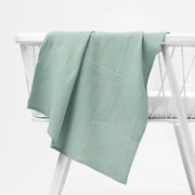Biante Mušelínová plienka/dečka Nature MSN-020 Pastelovo šalviová 70x70 cm