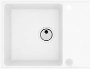 ALVEUS CZ INTERMEZZO 40/11 - bílá (680x480mm)jed. sifon