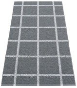 Antracitový vnútorný a vonkajší behúň 70x150 cm Ada Granit – Pappelina