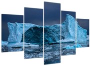 Obraz - Ľadová jaskyňa (150x105 cm)