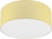 Stropné svietidlo SIRJA PASTEL DOUBLE 2xE27/15W/230V pr. 35 cm žltá