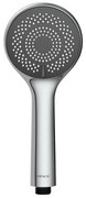 WENKO 23992100 - Sprchová hlavica Systém úspory vody 9,5x9,5 cm lesklý chróm/sivá