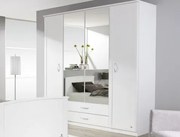 Šatníková skriňa Torrent, biela%