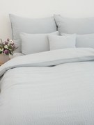 Krepové obliečky Renforcé - Julia svetlo sivá