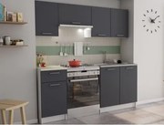 Kuchynský blok Irma, biela / grafitovo šedá%