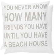 Povlak na vankúš You never know - 40*40cm