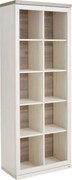 XXXLutz REGÁL, sivá, biela, 80/209/43 cm Hom`in - Regály - 000003000134