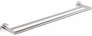 SAPHO XS403 X-Steel držiak na uteráky dvojitý 65,5 cm, brúsená nehrdz. oceľ