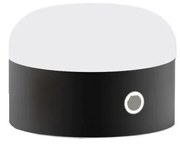 Ideal Lux LED dotyková stolná lampa MIGNON LED/5W/5V pr. 10 cm CRI 90 čierna