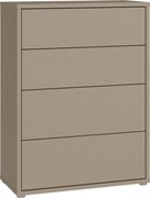 XXXLutz KOMODA, taupe, 75/99/35 cm Carryhome - Online Only spálne - 00068701831J