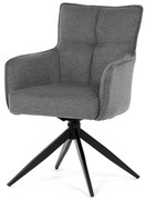 Autronic BONTEC Jedálenská stolička, sivá, látka, DCH-P3170 GREY2 Farba: Šedá