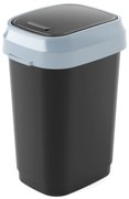 KIS Kôš na odpad Dual Swing Bin S - 10 L, čierny