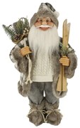 Dekorácia Santa Claus Šedý 60cm
