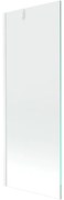 Mexen Next vaňová zástena jednokrídlová 70 x 150 cm, Transparentné, Biela - 895-070-000-00-00-20