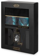 FROTÉ UTERÁK EVA MINGE12 SADA 1KS 30X50 CM, 1KS 50X90 CM, 1KS 70X140 CM ČIERNA