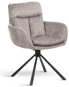 Stima Stolička HENDI otočná Vyberte látku ->: HENDI harmony světle šedá