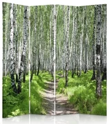 Gario Paraván Cesta cez brezový les Rozmery: 145 x 170 cm, Prevedenie: Klasický paraván