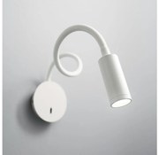 Ideal Lux - LED Flexibilná lampička FOCUS LED/3,5W/230V biela ID203171
