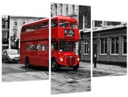 Obraz -Londýn s autobusom (90x60 cm)