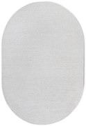 Villeroy & Boch Kusový koberec 106048 White ovál, 160x230 ovál, biela, obývacia izba