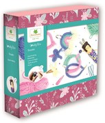 Lovely box - kreatívna súprava s pletacou bábikou