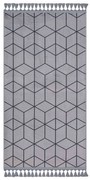 Sivý umývateľný koberec 160x100 cm - Vitaus