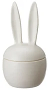 Biela porcelánová dóza ELARIA KANIN- rôzne veľkosti Veľkosť: S
