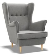 Kreslo VELO Mini svetlosivé