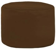 Taburetka Cilindro hnedá ekokoža