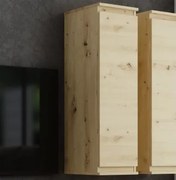 Nástenná skrinka Carlos, dub artisan, 28 cm%