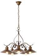 INCANTI 02-761 - Luster na reťazi LENA 5xE27/42W/230V