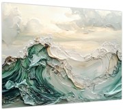 Obraz - 3D abstrakcie mora (70x50 cm)