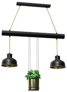 Luster na lanku FLORA 2xE27/60W/230V