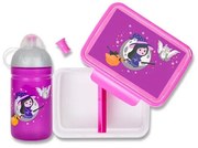 Komplet Zdravá fľaša 0,5 l a Zdravá desiata - Čarodejnica