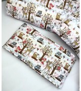 INTERMEDIC SK - Mantinel do postieľky Lesík 180x30 cm - 100% bavlna