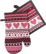 Kuchynská chňapka a podložka VALENTINES