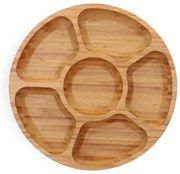 Servírovací tanier BAMBOU naturálny ALL 958407