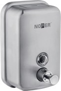 NOFER NOFER, Dávkovač tekutého mydla 600 ml, nerez mat, 03001.06.S