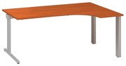 Ergonomický stôl ProOffice C 180 x 120/80 cm, pravý, čerešňa