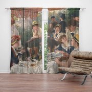 Sablio Záves Raňajky veslárov - Auguste Renoir: 2ks 140x250cm