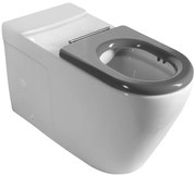 Sapho Sapho, MEDIC RIMLESS misa pre kombi WC, spodný/zadný odpad, biela, MC102-111