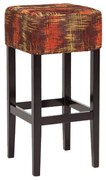 JACK BAR STOOL DREVENÁ STOLIČKA S ČALÚNENÍM JACK BAR STOOL