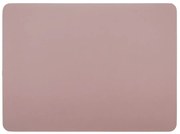 Ružové prestieranie z imitácie kože ZicZac Togo, 33 x 45 cm