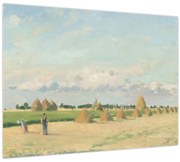 Obraz - Camille Pissarro, Landscape, Ile de France, reprodukcia (70x50 cm)