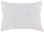 Biela chlpatá obliečka na vankúš so stromčekmi Let it Snow - 35*50 cm