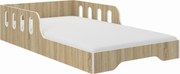 Wooden Toys Detská posteľ MALU 140x70 SONOMA