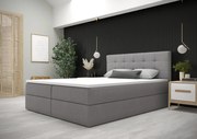 Moderná posteľ s úložným priestorom 180x200 STIG 5 - šedá