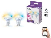 WiZ SADA 2x LED Stmievateľná žiarovka PAR16 GU10/4,7W/230V 2700-6500K CRI 90 Wi-Fi-WiZ WI0158