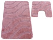 Sada kúpeľňových koberčekov Montana Symphony Rose